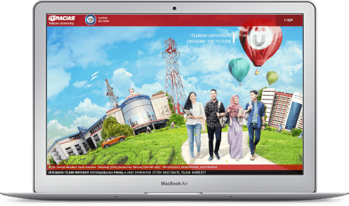 iGracias Website Direktorat Pusat Teknologi Informasi Universitas Telkom University Information Technology Center Directorate