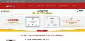 S1 Teknik Informatika Fakultas Informatika Universitas Telkom kampus swasta terbaik di bandung indonesia
