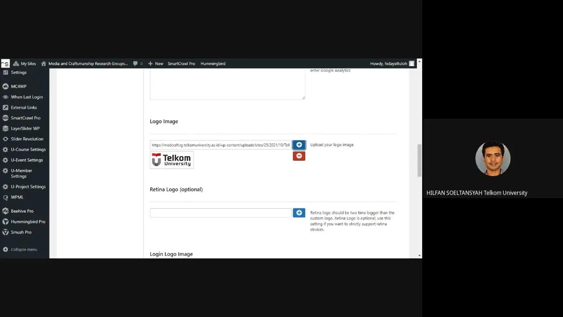 Video Penggunaan WordPress Website Medcraft