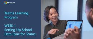 School Data Sync for Teams
