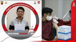 Program Vaksinasi Telkom University