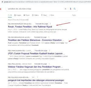 Contoh domain dengan kata kunci penelitian Contoh domain dengan kata kunci penelitian