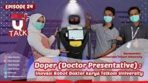 Robot Layanan Kesehatan Telkom University