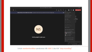 Video Panduan Penggunaan Fitur Meeting pada Microsoft Teams