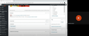 Video Penggunaan WordPress Website Service Desk Telkom University