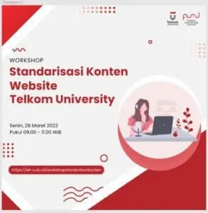 Workshop Standarisasi Konten Website Telkom University