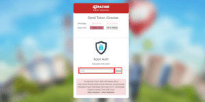 Masukkan kode dari Google Authenticator