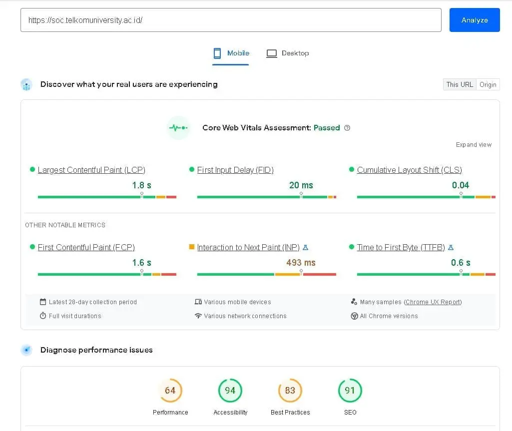soc pagespeed