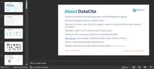 Materi Datacite Member