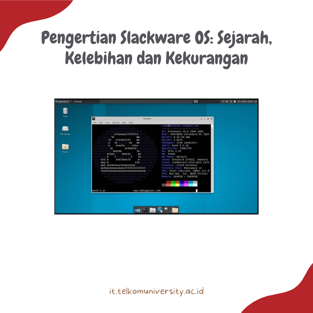 Slackware adalah salah satu distribusi sistem operasi Linux yang konservatif dan sederhana