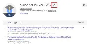 Menonatifkan Akun Google Scholar