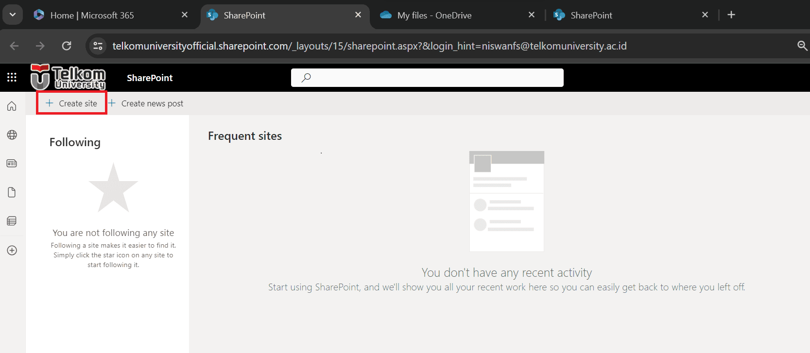 Panduan Mengunggah File di Folder Site pada Sharepoint