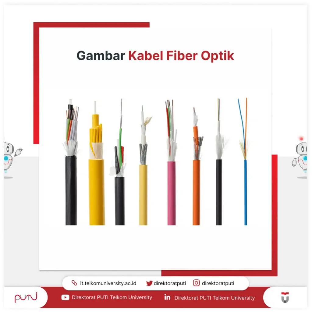Image of a fiber optic cable Image of a fiber optic cable