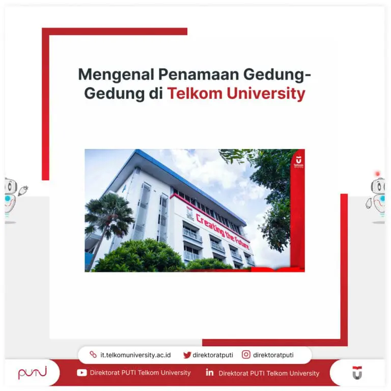Mengenal Penamaan Gedung Gedung di Telkom University