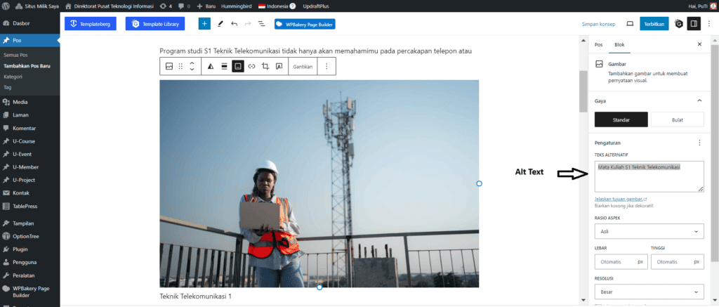 SEO On Page Menabahkan Alt Text pada Gambar