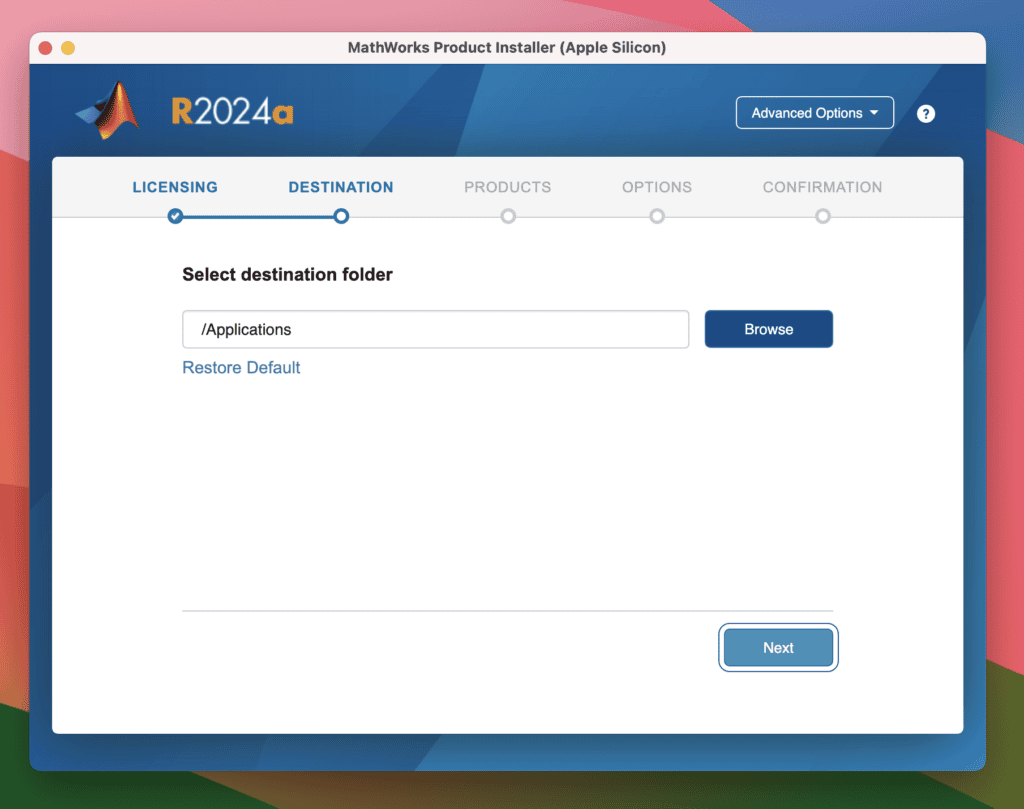 Install Matlab Pilih Folder Install 1