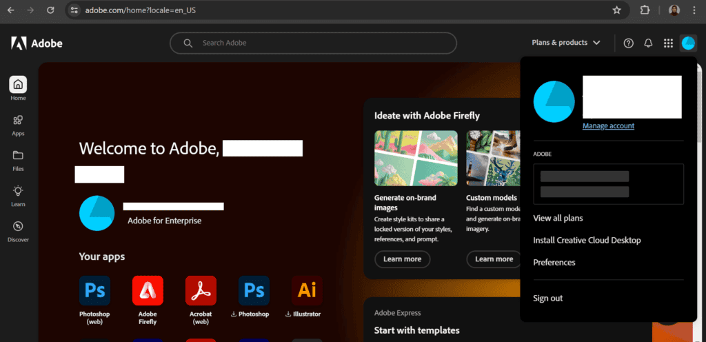 Panduan Login Akun Adobe Fakultas & Direktorat Telkom University