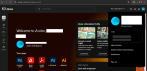 Reset Password Adobe