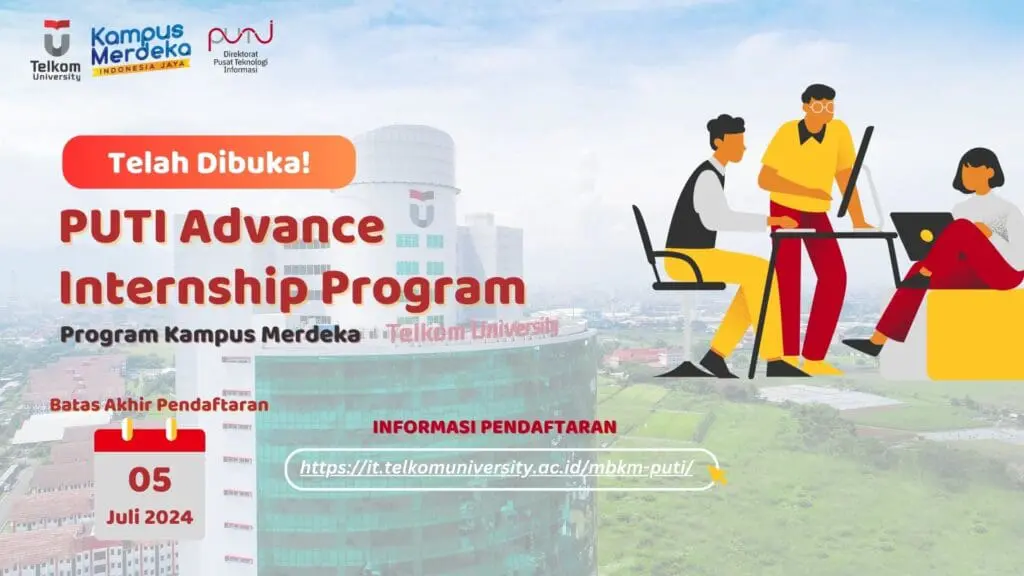 Banner PUTI Advanced Internship Program MBKM 2024