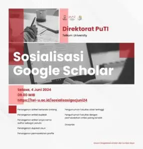 Sosialisasi Google Scholar Telkom University Periode Juni 2024