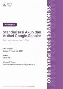 Sosialisasi Google Scholar Telkom University Periode November 2024