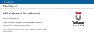 Telkom University Matlab Campus Wide License