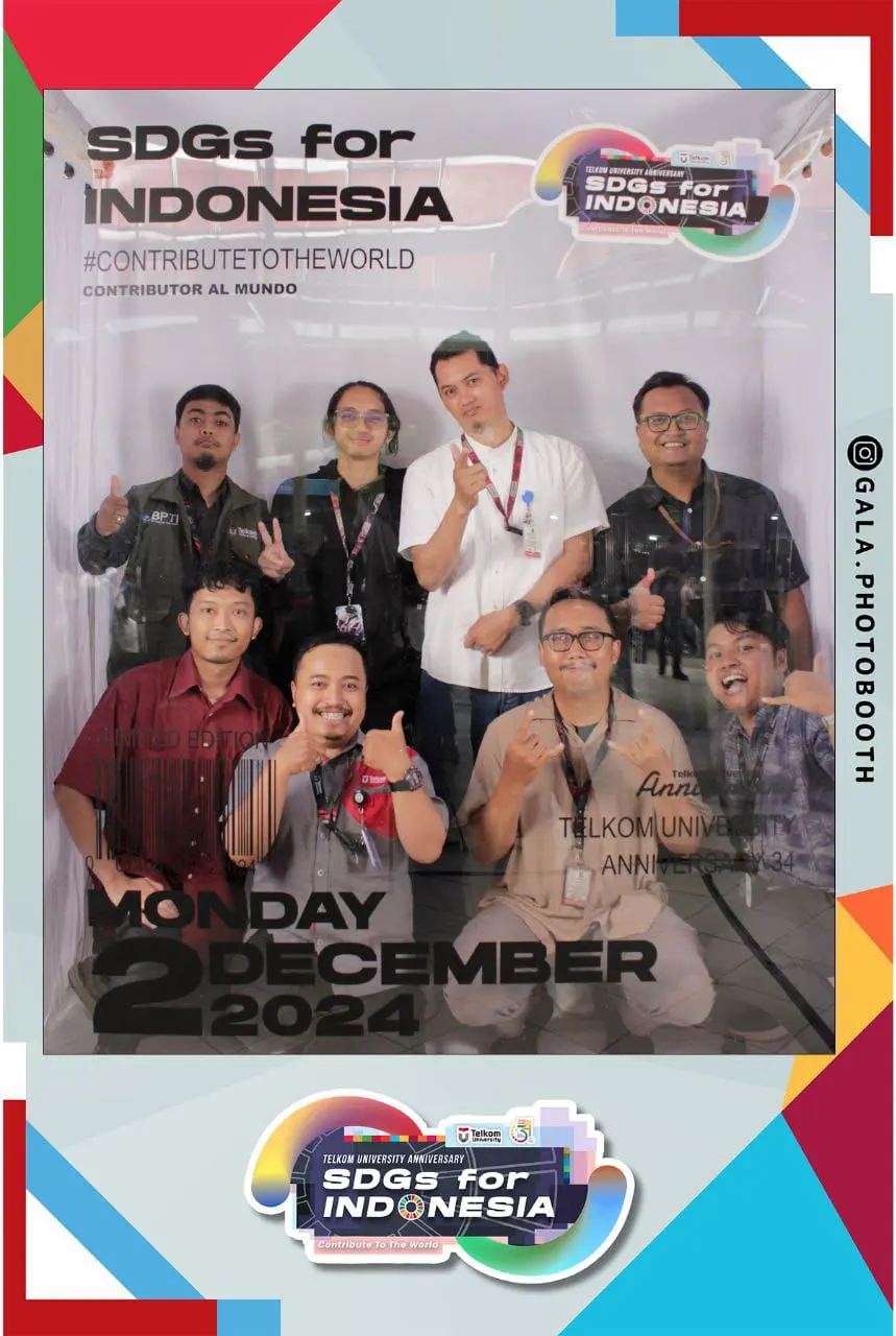 Tim Infrastruktur Teknologi Informasi Direktorat PuTI Telkom University 2024 SDGS