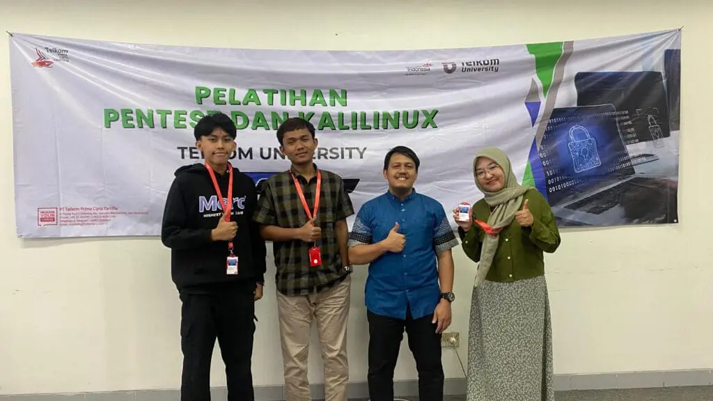 Pelatihan Kali Linux Direktorat PuTI Telkom University 3