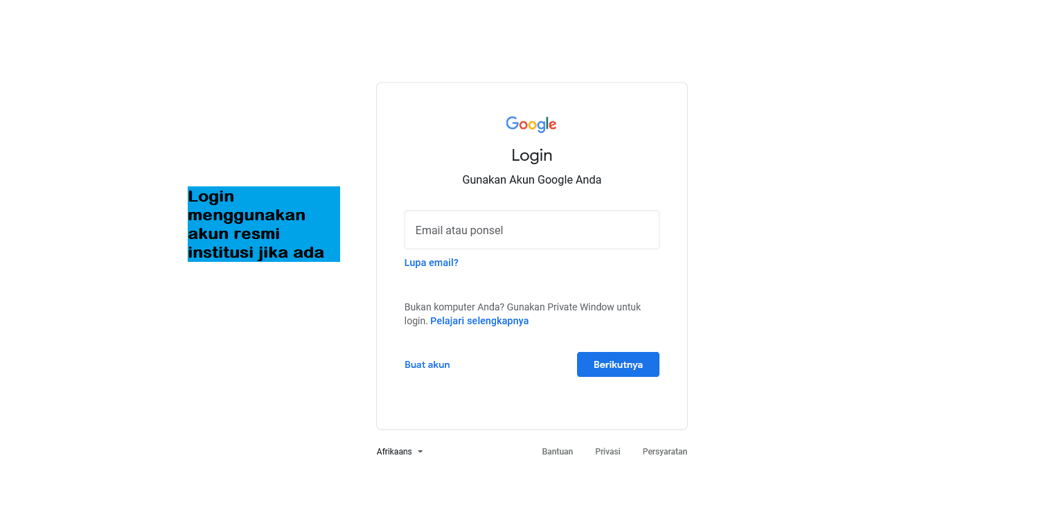 login email Google Scholar