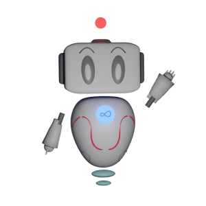 Maskot PUTI versi 3D tampak Depan