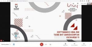 virtual background tanpa flipping