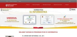 S1 Teknik Informatika Fakultas Informatika Universitas Telkom kampus swasta terbaik di bandung indonesia