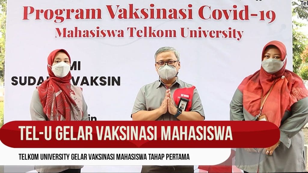 Program Vaksinasi Telkom University 2