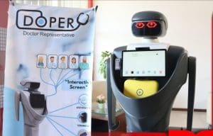 Telkom University Health Services Robot Doper