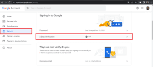 Mengaktifkan Two factor authentication (2FA) merupakan metode otentikasi untuk mengkonfirmasi identitas yang diklaim pengguna dengan menggunakan kombinasi dari dua faktor yang berbeda
