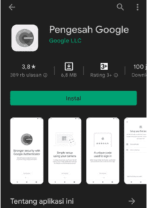 Download dan Install Google Auhtenticator