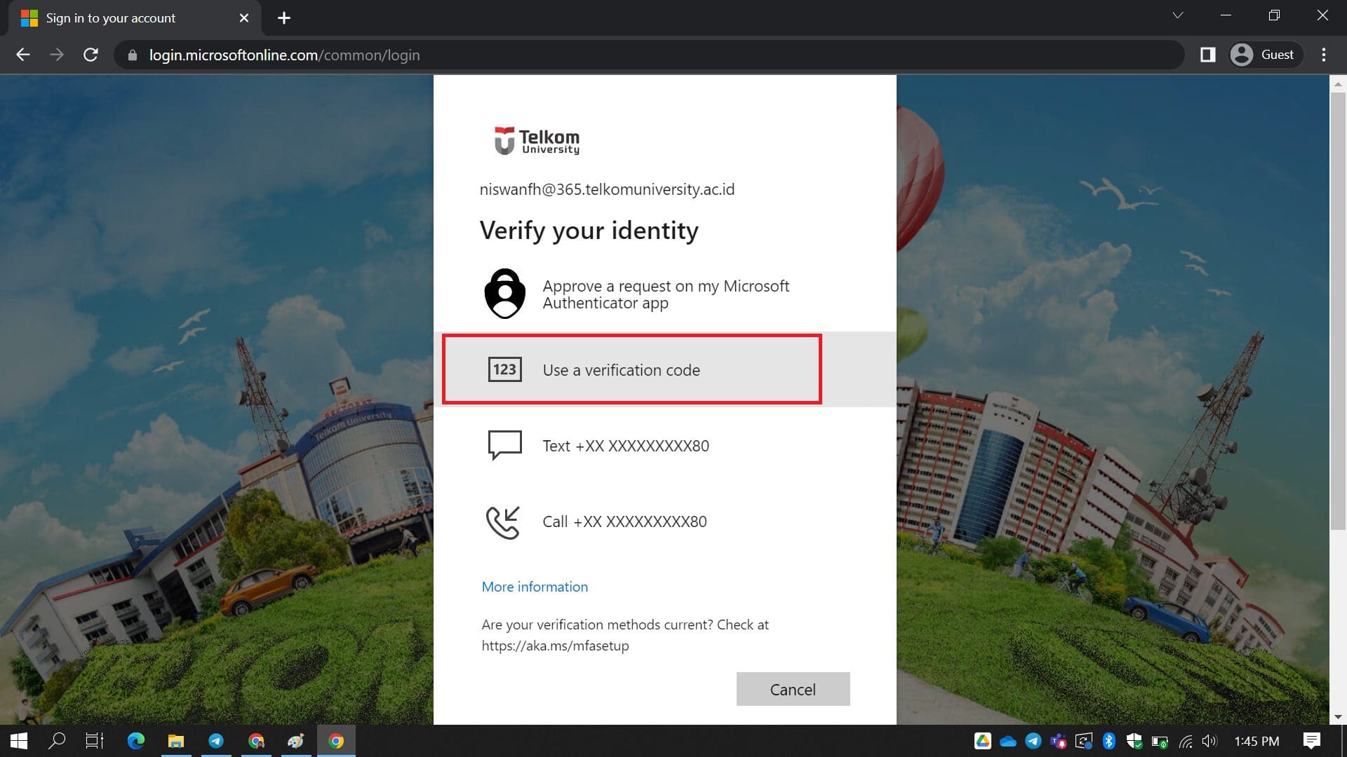 Panduan Aktivasi Aplikasi Authenticator MFA di Akun Office 365 ...
