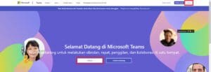 Login ke Microsoft Teams