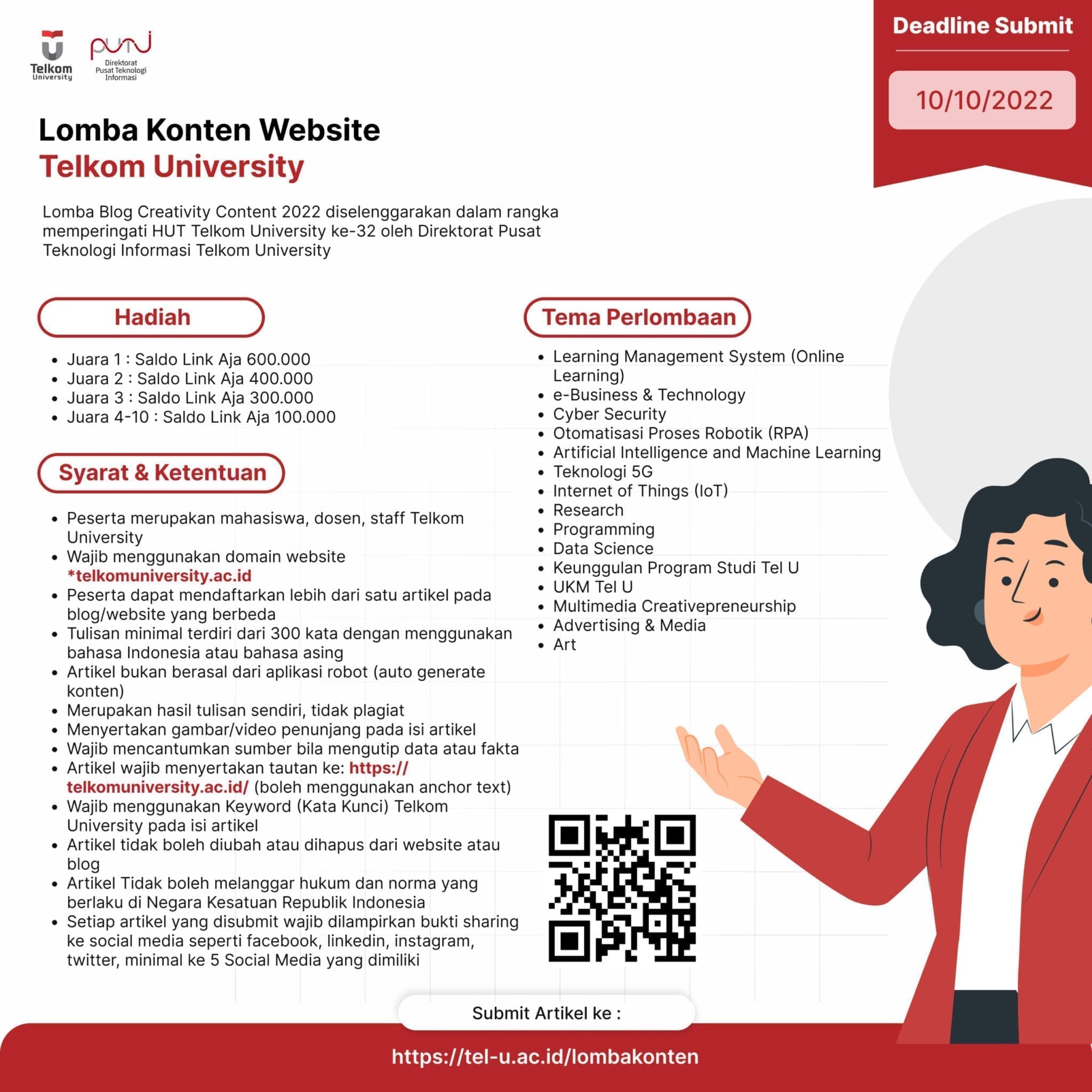 Lomba Konten Telkom University 2022