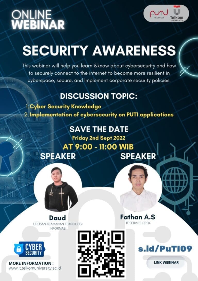 Sosialisasi Cyber Security Awareness