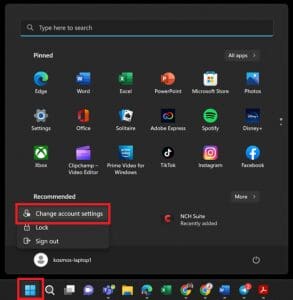 1 Menu Account 1 1 Menu Account 1