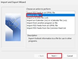 2. Export