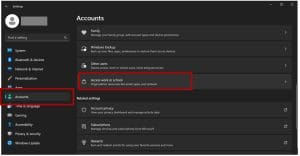 Menu Work or School Menu Work or School