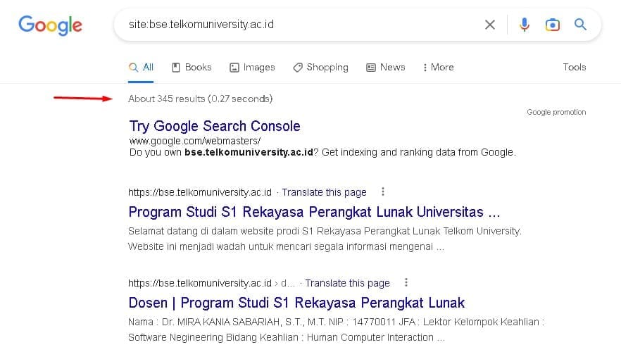bse pagesize