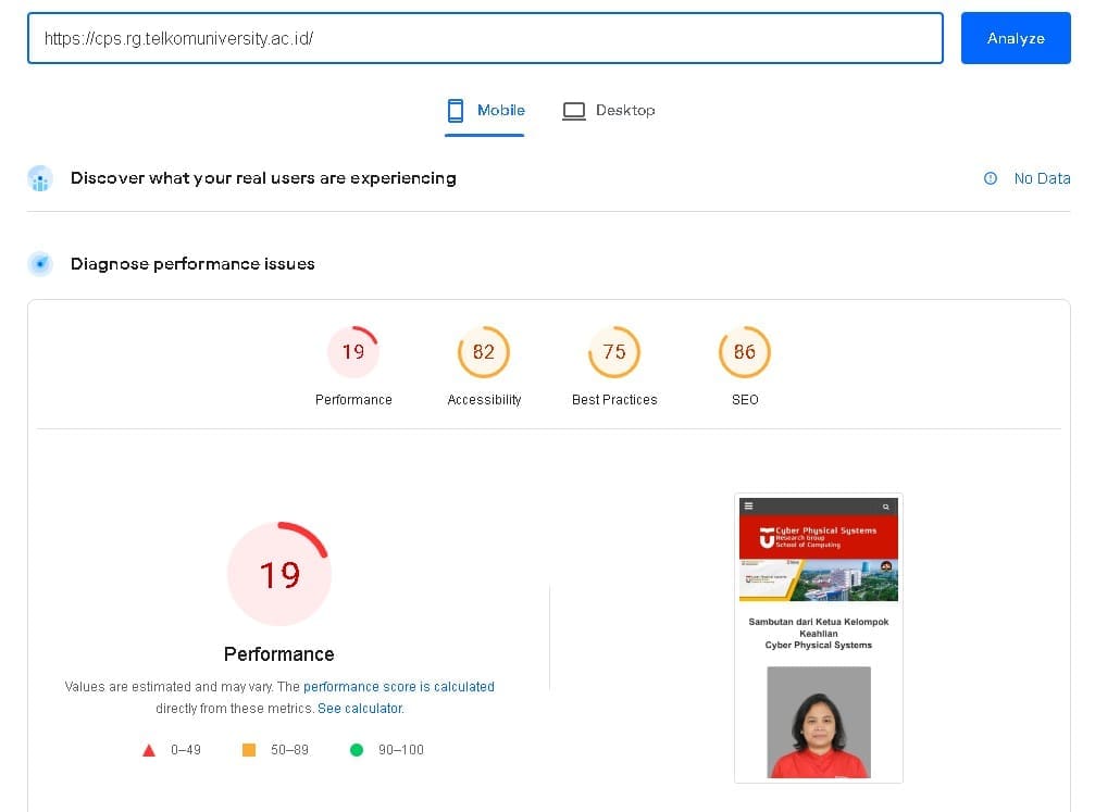 cps pagespeed