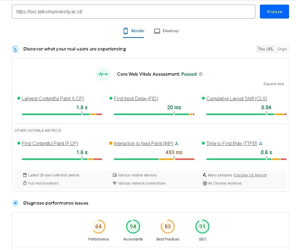 soc pagespeed