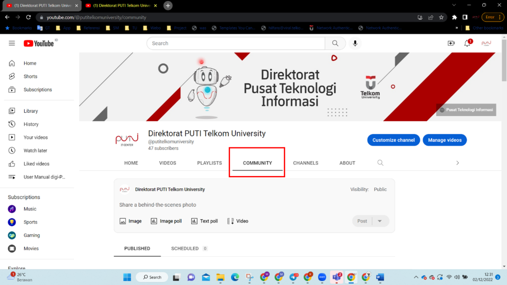 Community Tab Youtube 1 Community Tab Youtube 1