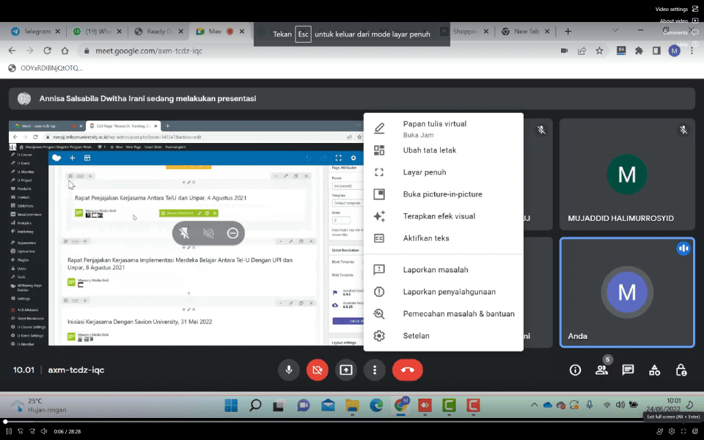 One on One Website MMPJJ Telkom University One on One Website MMPJJ Telkom University