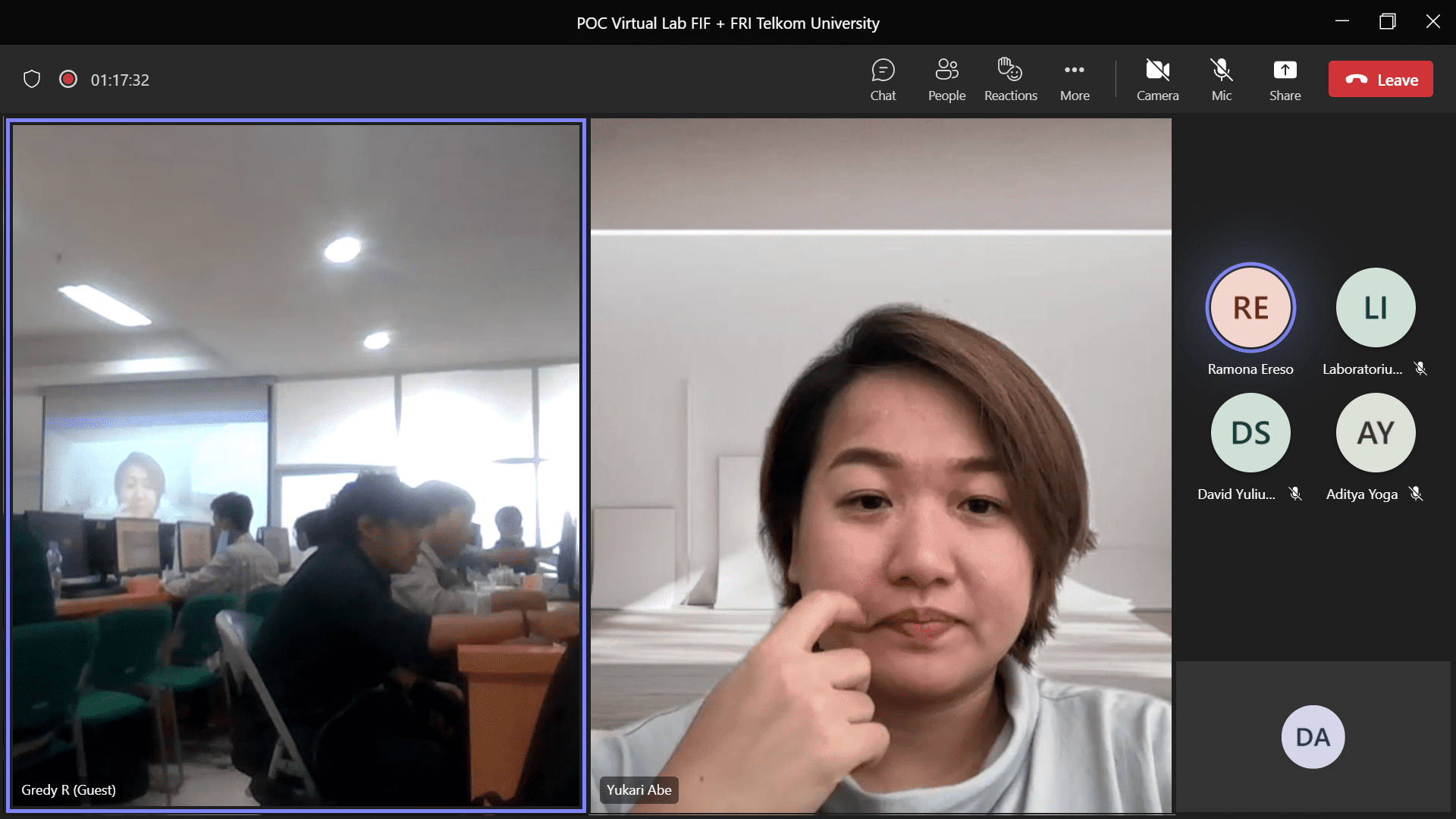 POC Virtual Lab FIF dan FRI