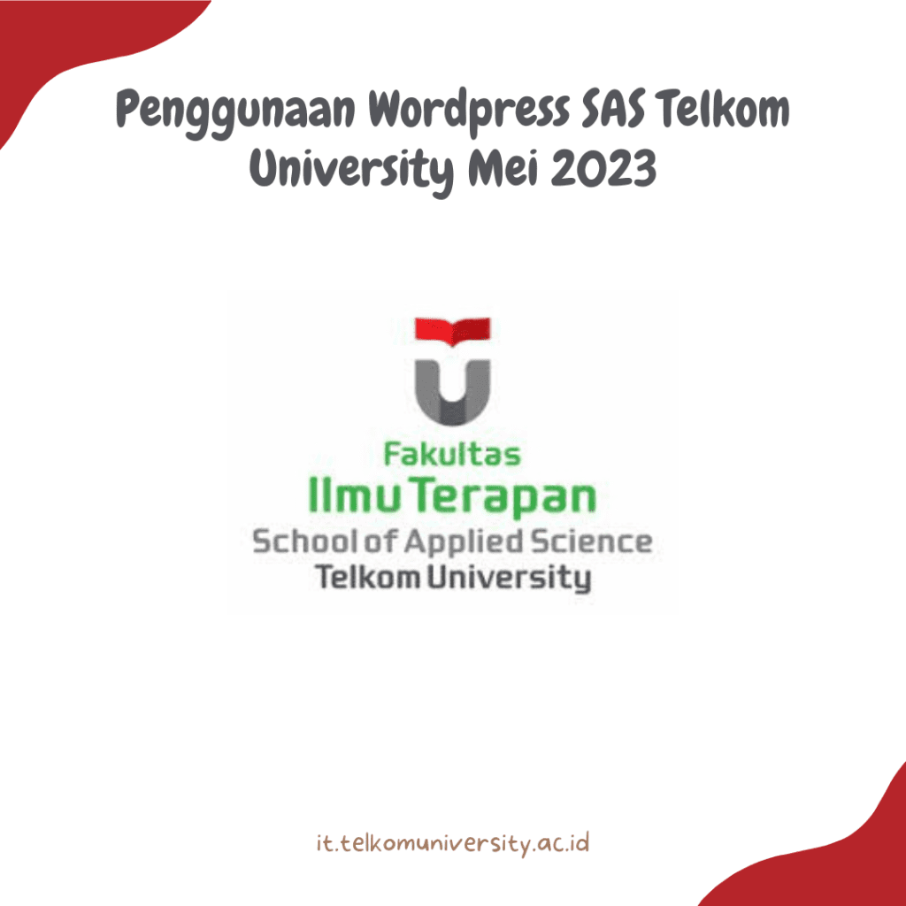 One on One Teknik Website Fakultas Ilmu Terapan Telkom University